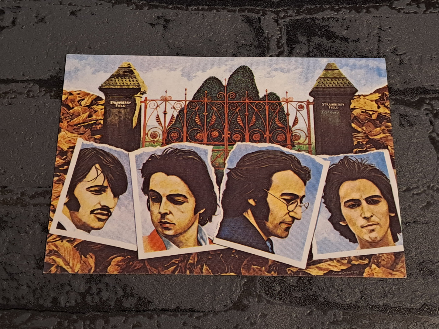 The Beatles Postcard from Liverpool