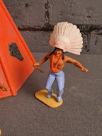 Timpo Toys Teepee and Indians