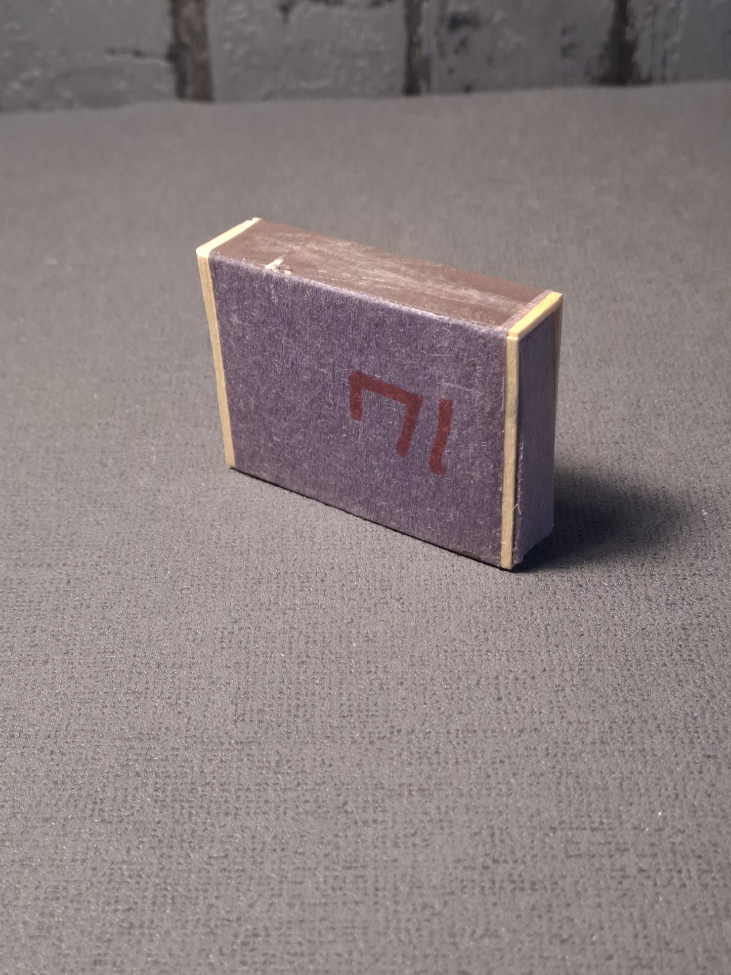 Vintage Matchbox The Tiger / Vintage Tændstikæske The Tiger