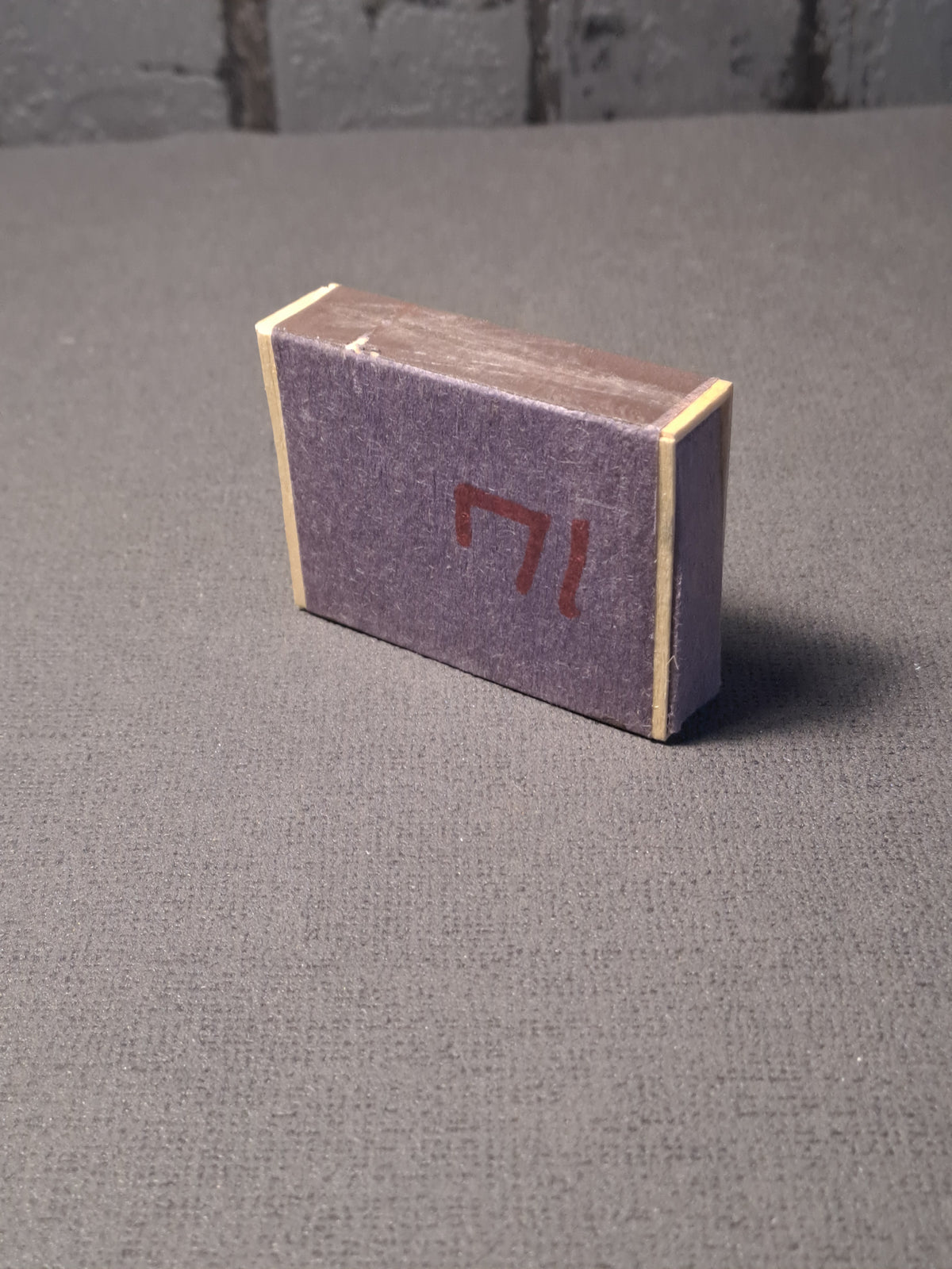 Vintage Matchbox The Tiger / Vintage Tændstikæske The Tiger