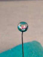 Straight Pin Hand-Blown Bead