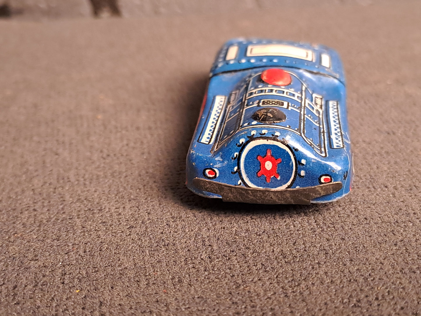 Tin Lithographic Locomotive 1950's / Litografisk Blik Lokomotiv 1950'erne