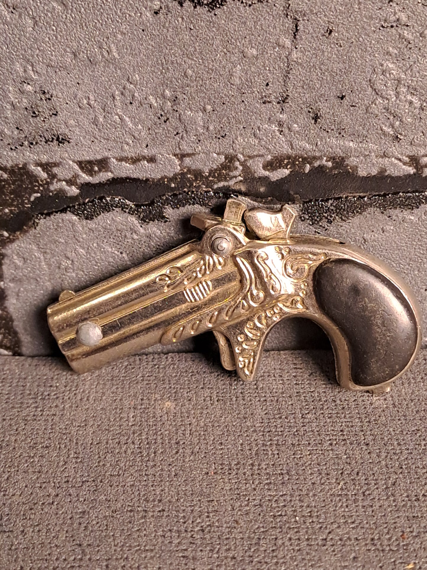 Key Ring Mini Guns 1970's / Nøglerings Mini Pistoler 1970'erne