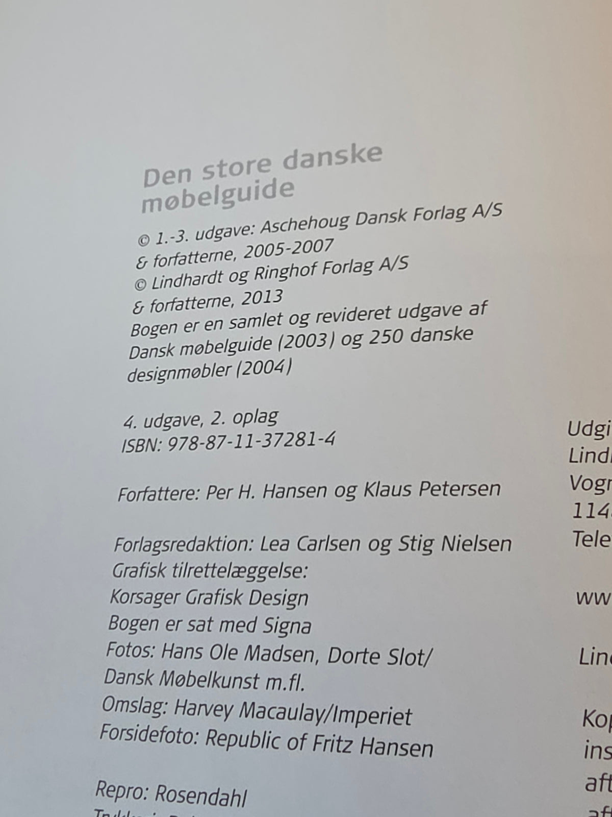 Den Store Danske Møbelguide 2013
