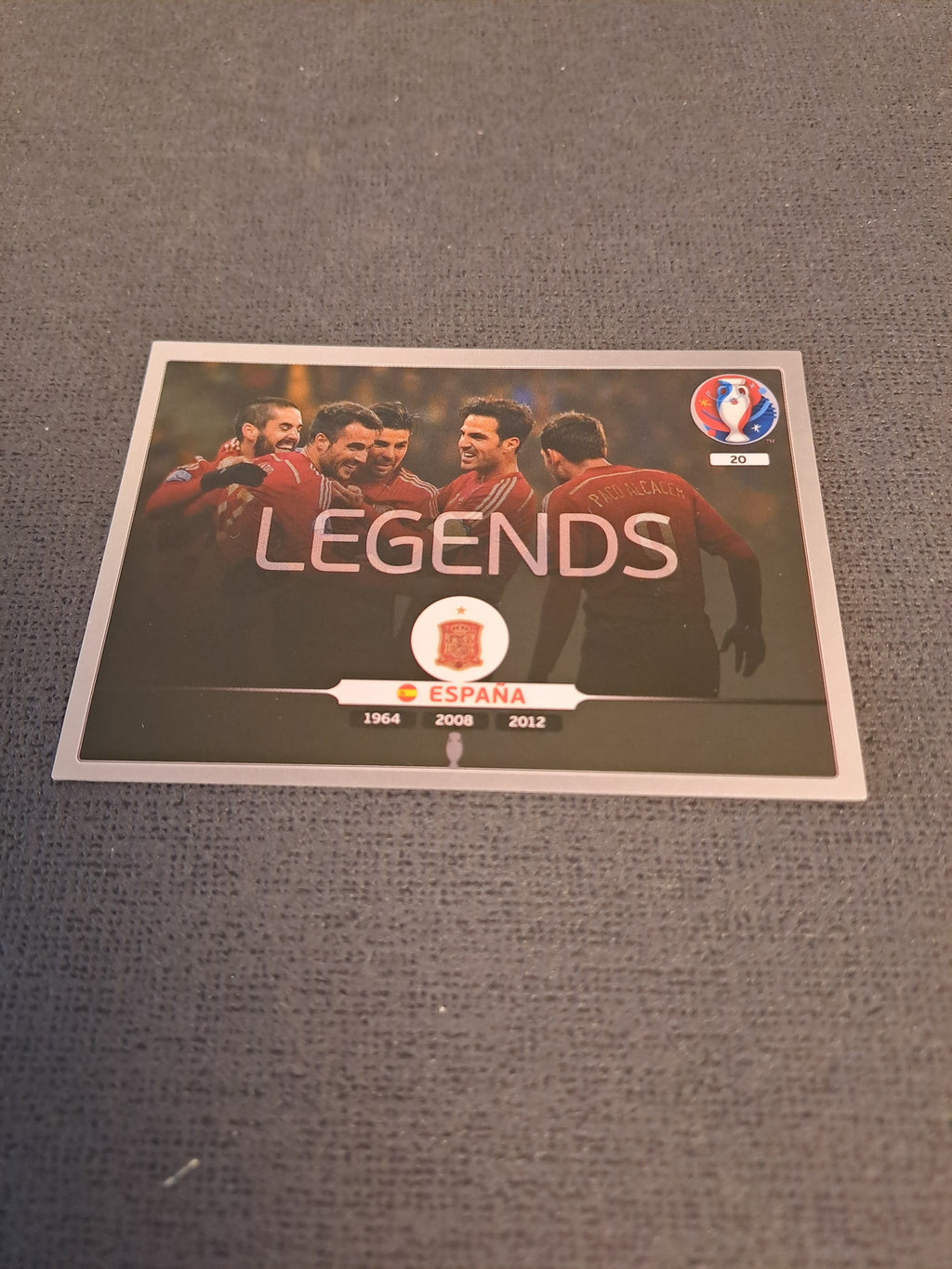 Panini Legends 2016 Spain