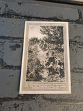 WW2 Postcard Above All Stands the German Infantry