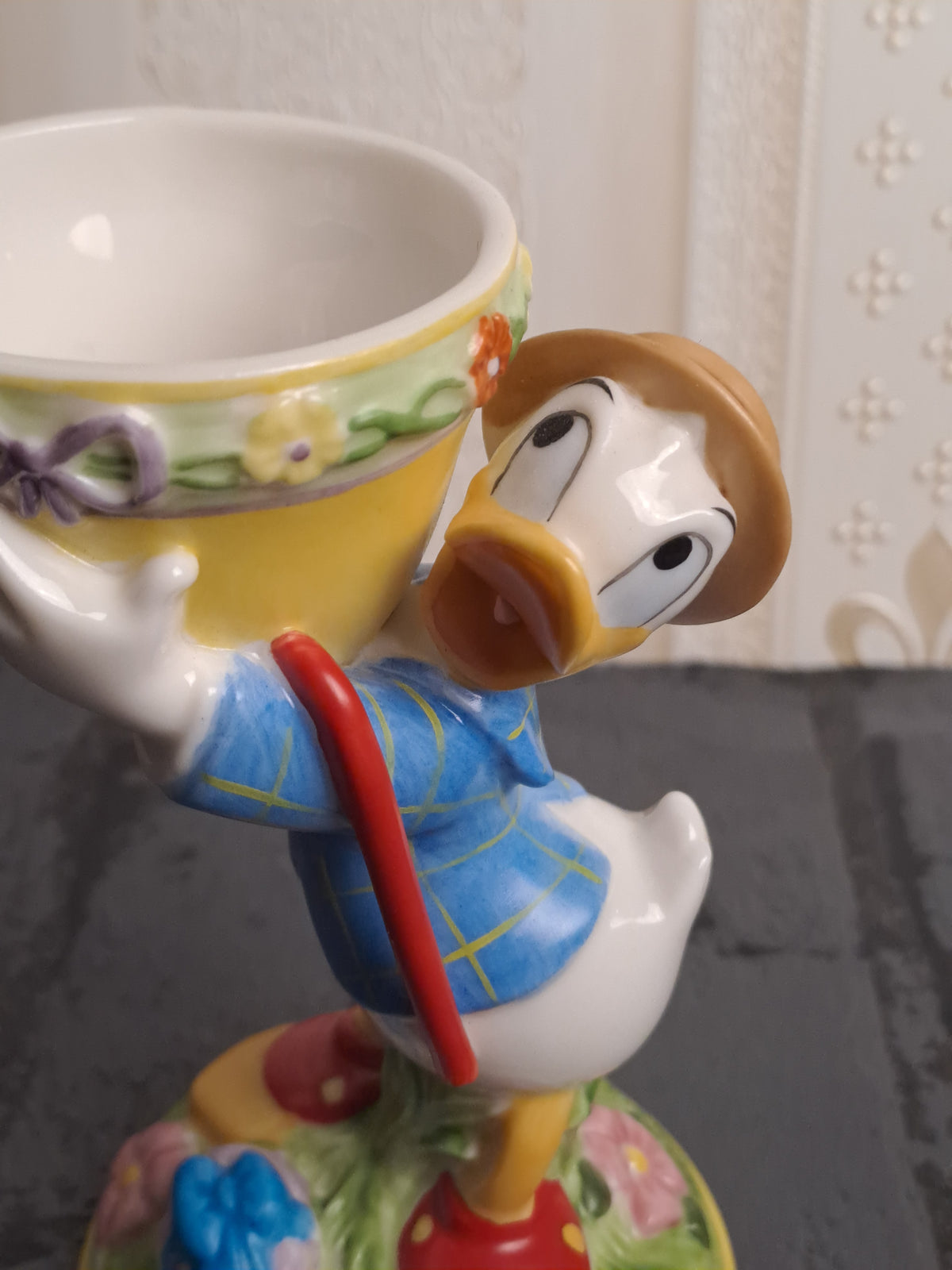 Egg Cup from Disney Collection / Fyrklövern Donald Duck Egg Cup