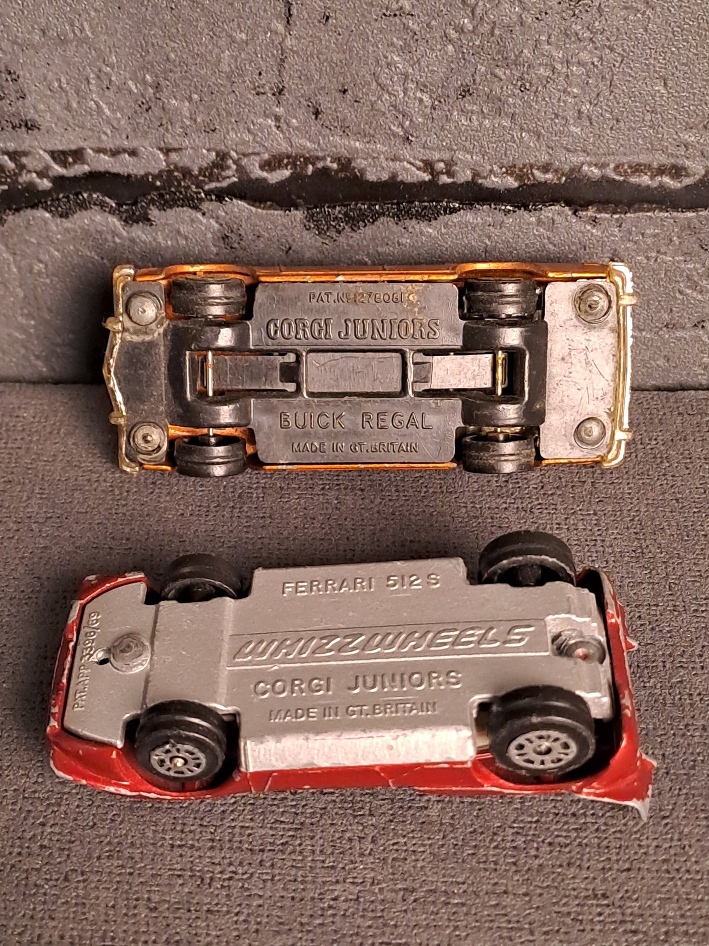 Corgi Juniors Buick and Ferrari