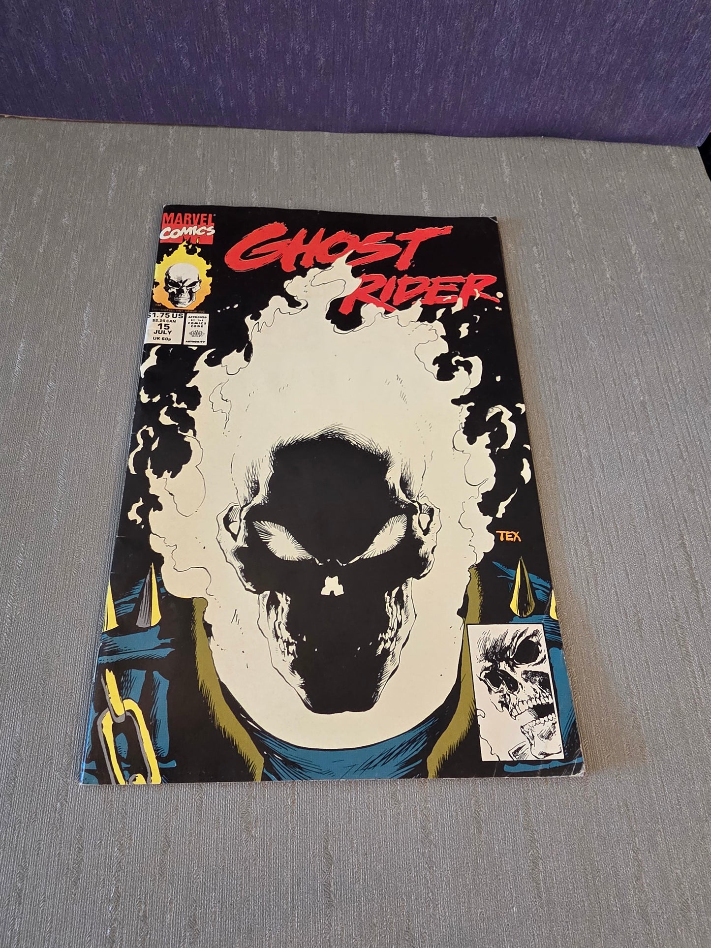 Marvel Ghost Rider #15 July 1991