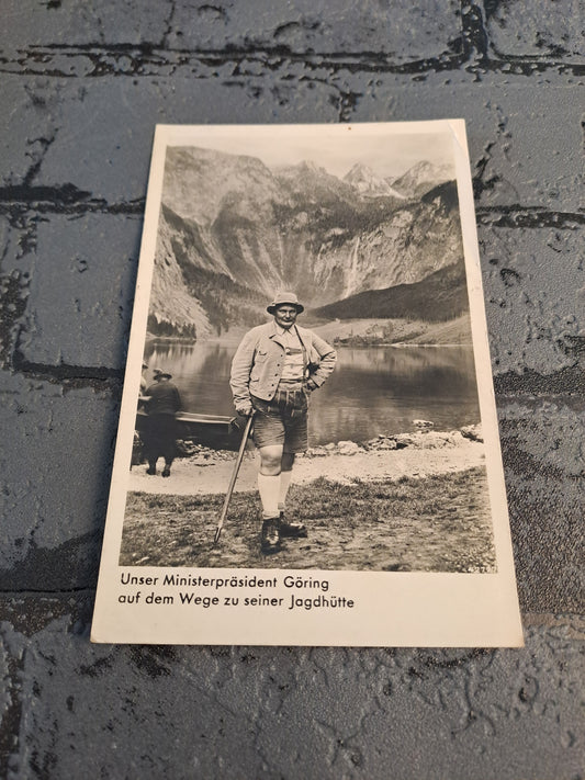 Herman Goring Postcard