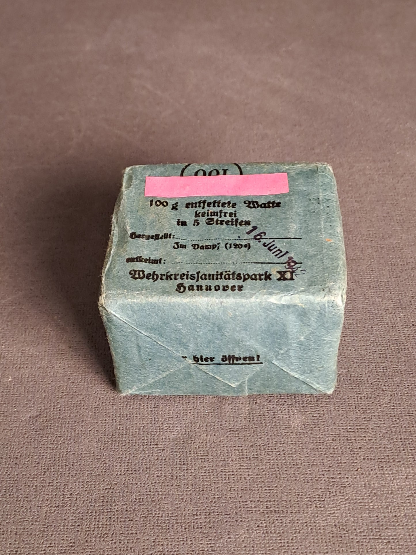 WW2. 3. Reich. Sanitation Package 1942 / Sanitet Pakke 1942