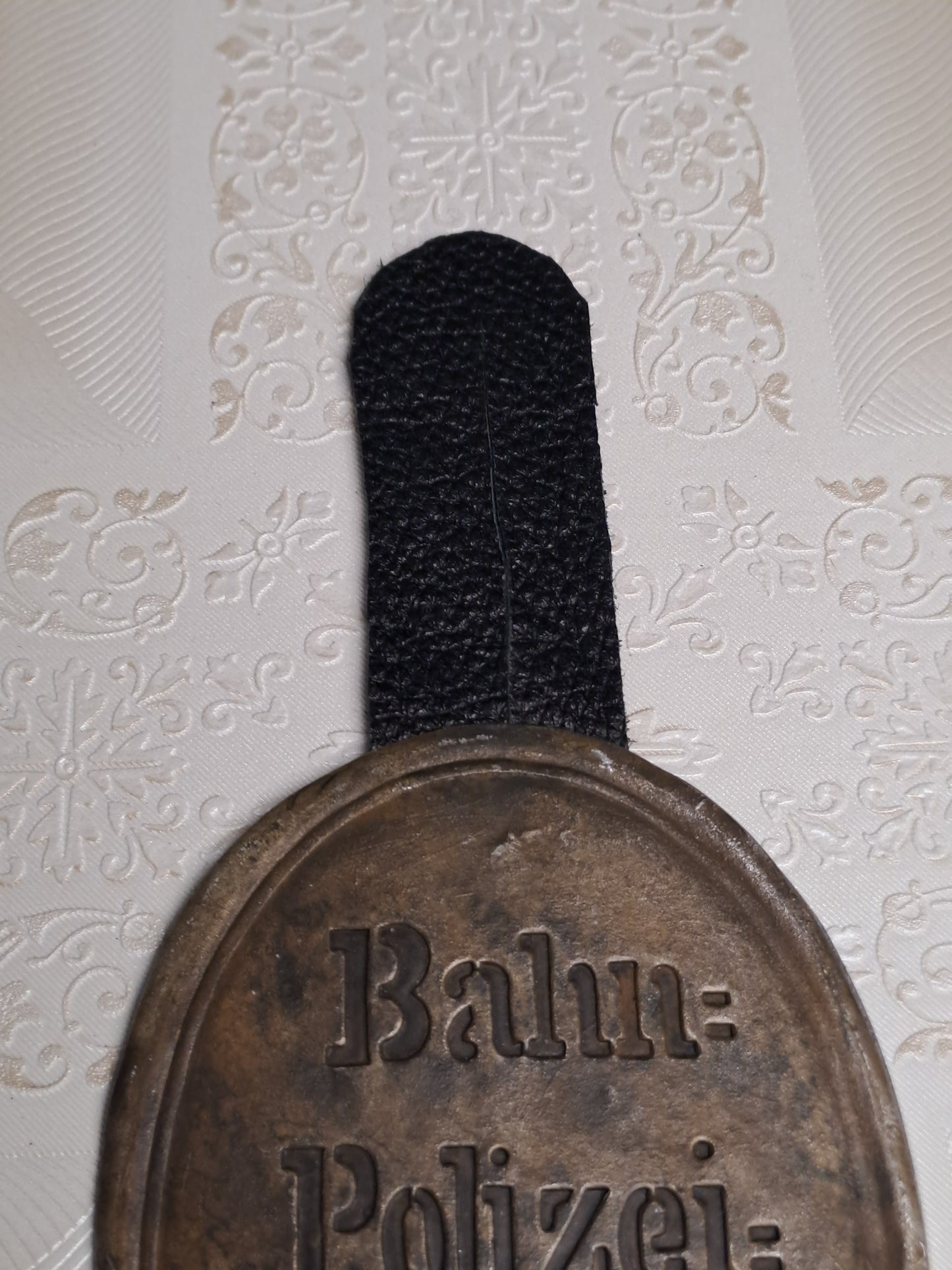 WW2 Bahn Polizei Beamter Sign