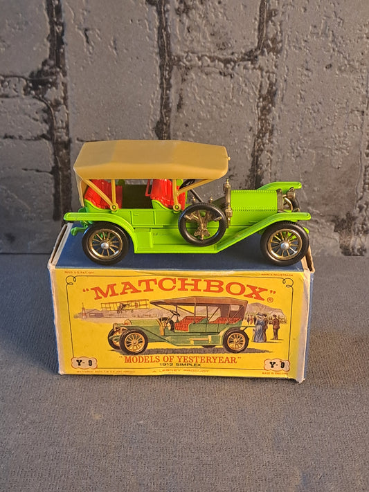 Matchbox Models of Yesteryear 1912 Simplex