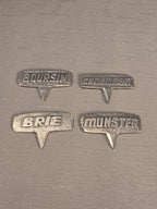 French Vintage Cheese Signs