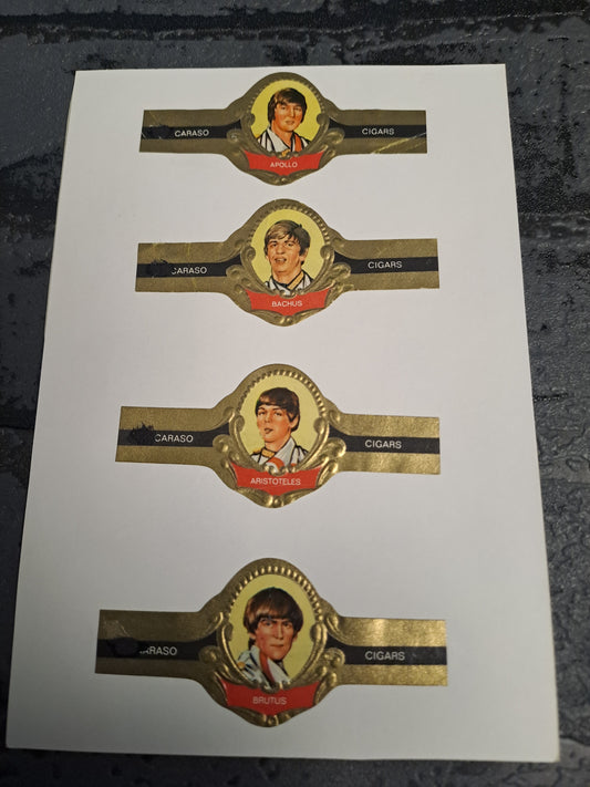 The Beatles Cigar Wrappers 1964