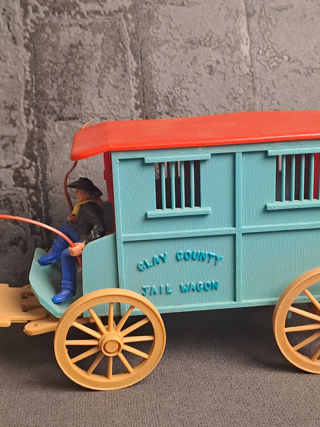 Timpo Toys Clay County Jail Wagon