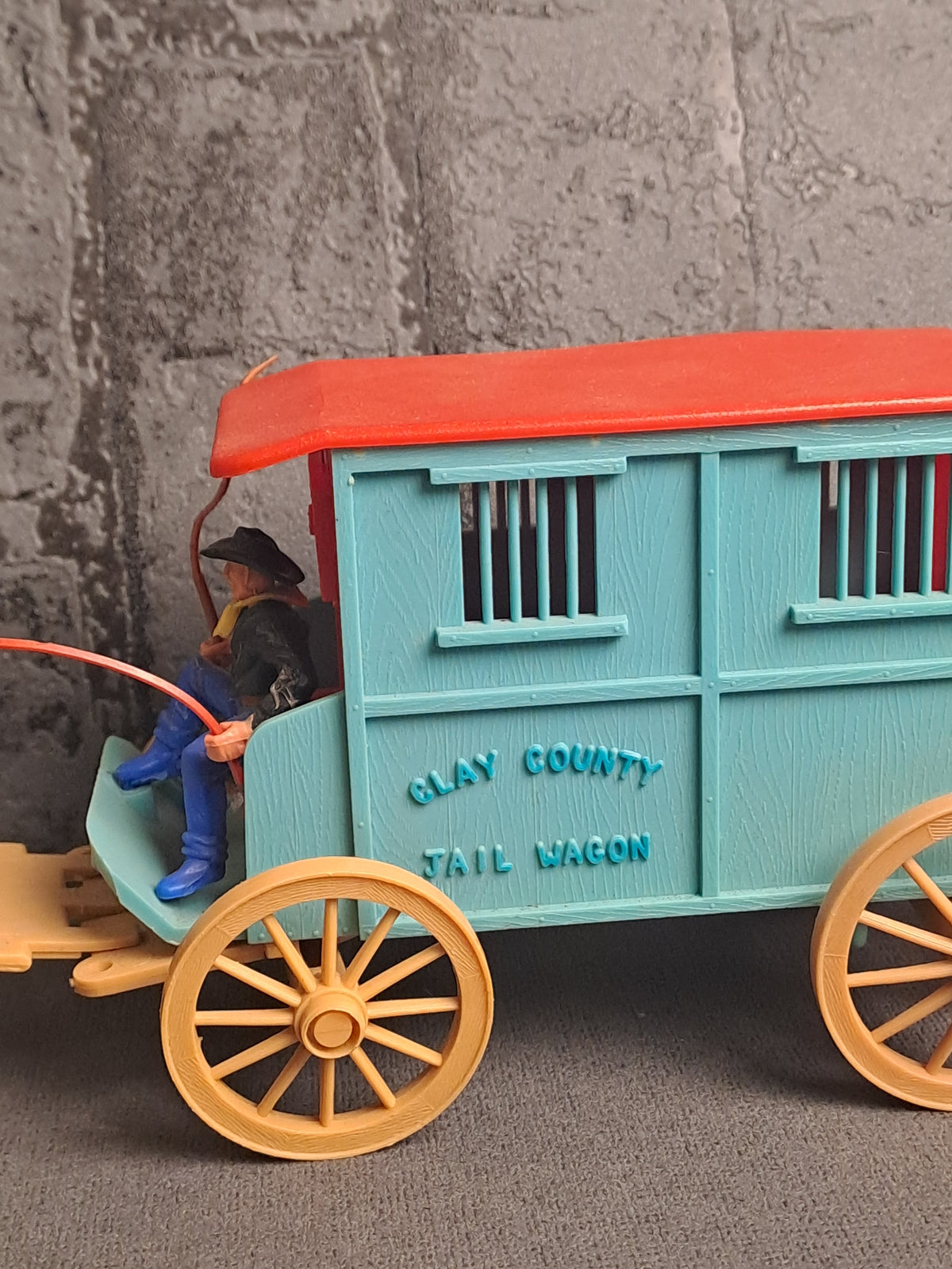 Timpo Toys Clay County Jail Wagon