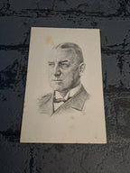 WWII Postcard Grand Admiral Dr. H. C. Raeder of the German Navy