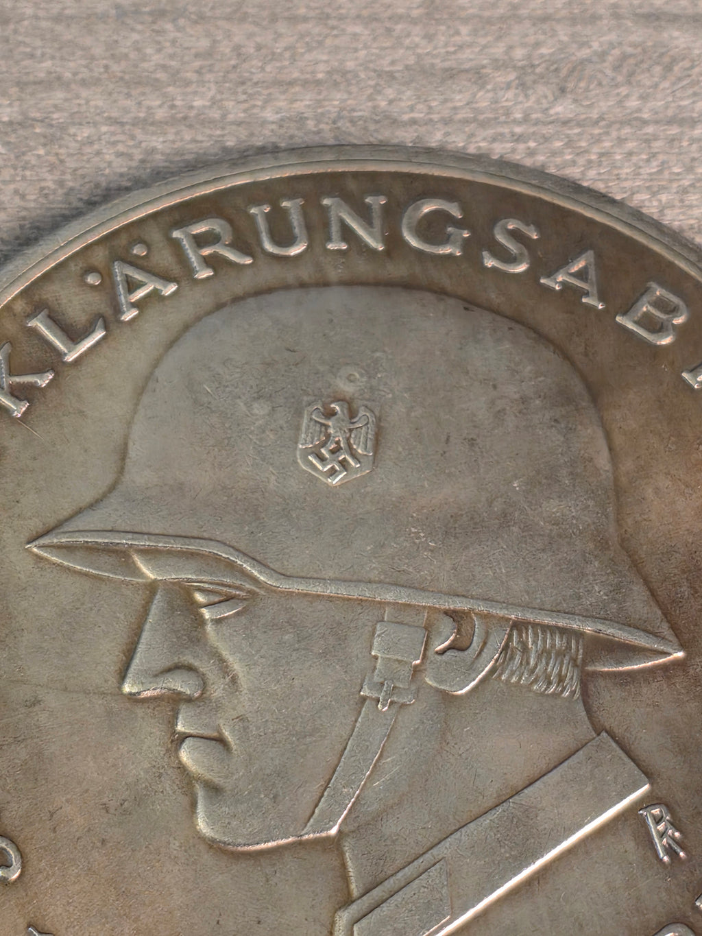 WW2 Tysk Erindringsmedalje Propoiszk Ostfront 1941 (Cupal Variant) / WW2 German Commemorative Medal Propoiszk Ostfront 1941 (Cupal Variant)