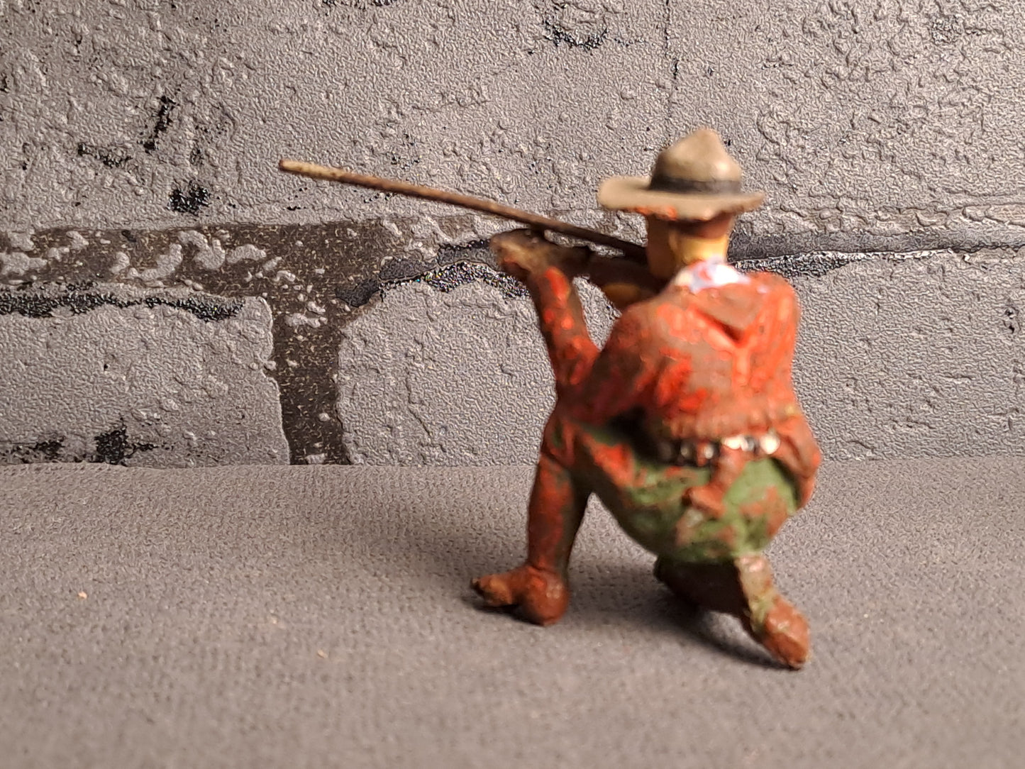 Lineol Cowboys Germany 1930's / Lineol Cowboys Tyskland 1930erne