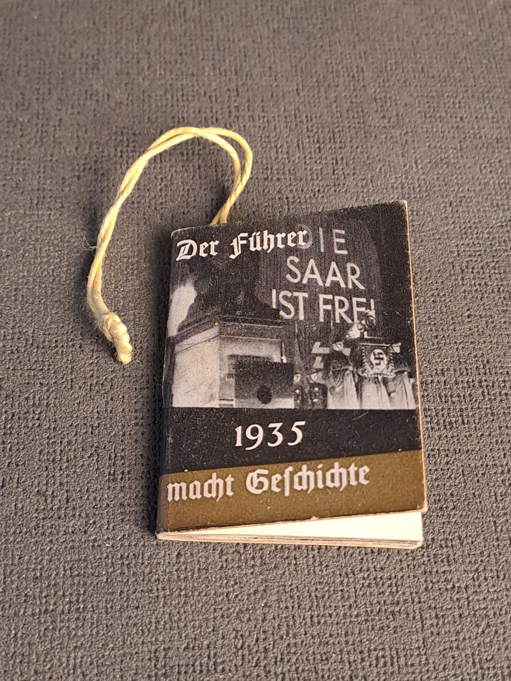WHW The Führer Mini Booklet Makes History 1935
