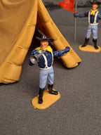 Timpo Toys Civil War Soldiers with Tent