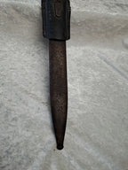 WW2 K98 German Bayonet with Sword Case / WW2 K98 Tysk Bajonet m/ sværdtaske