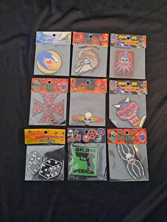 Vintage Patch x9 / Vintage Strygemærker x9