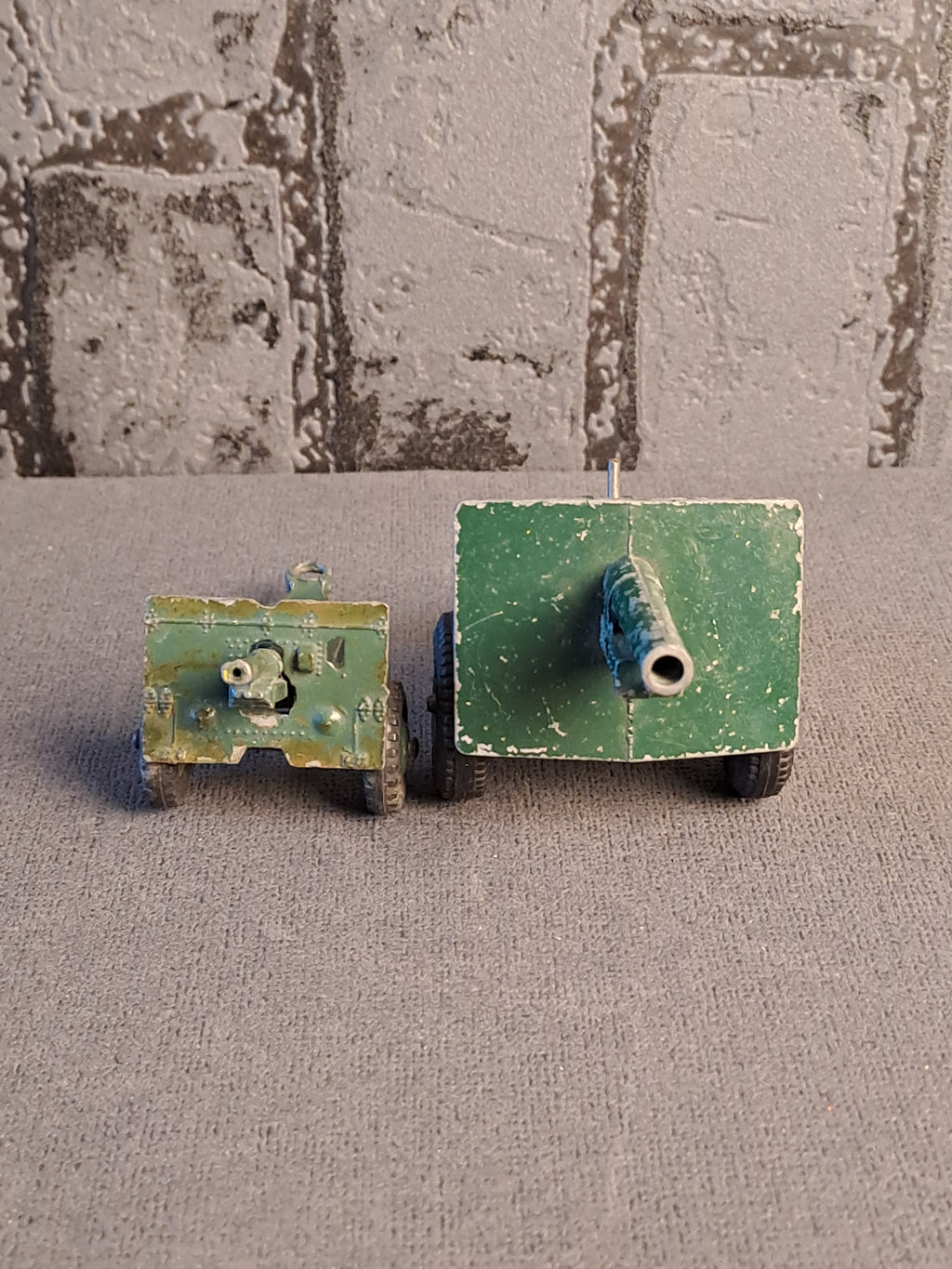 Dinky and Britains Canons