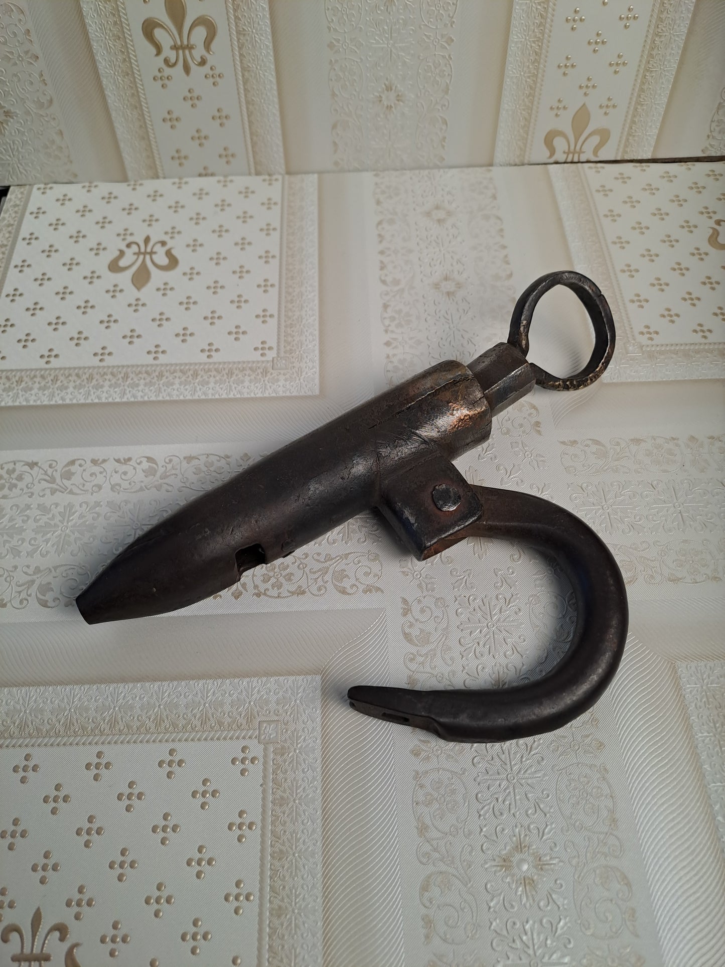 Antique Cast Lock 1870-1890 / Antik Hængelås 1870-1880