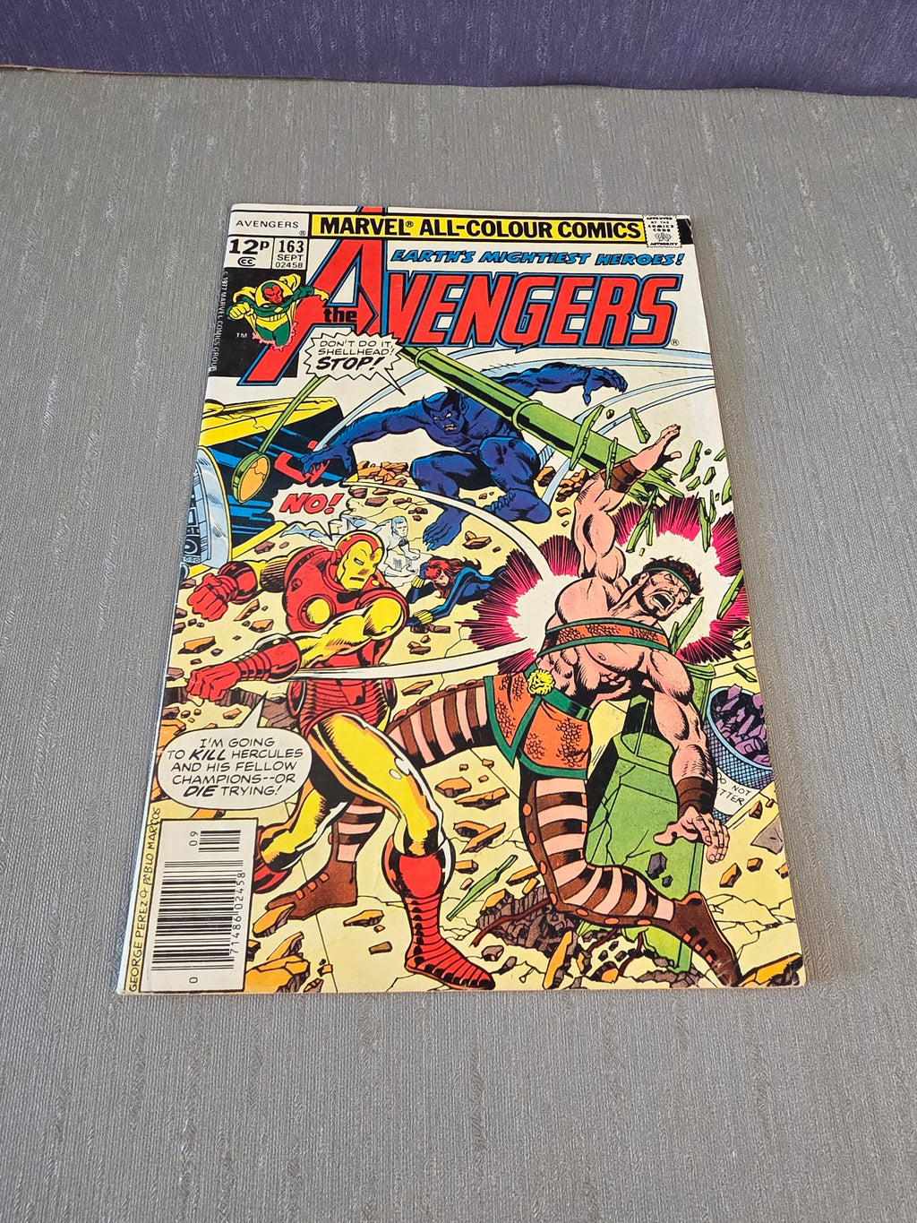 Marvel Avengers #163 Sept 1977