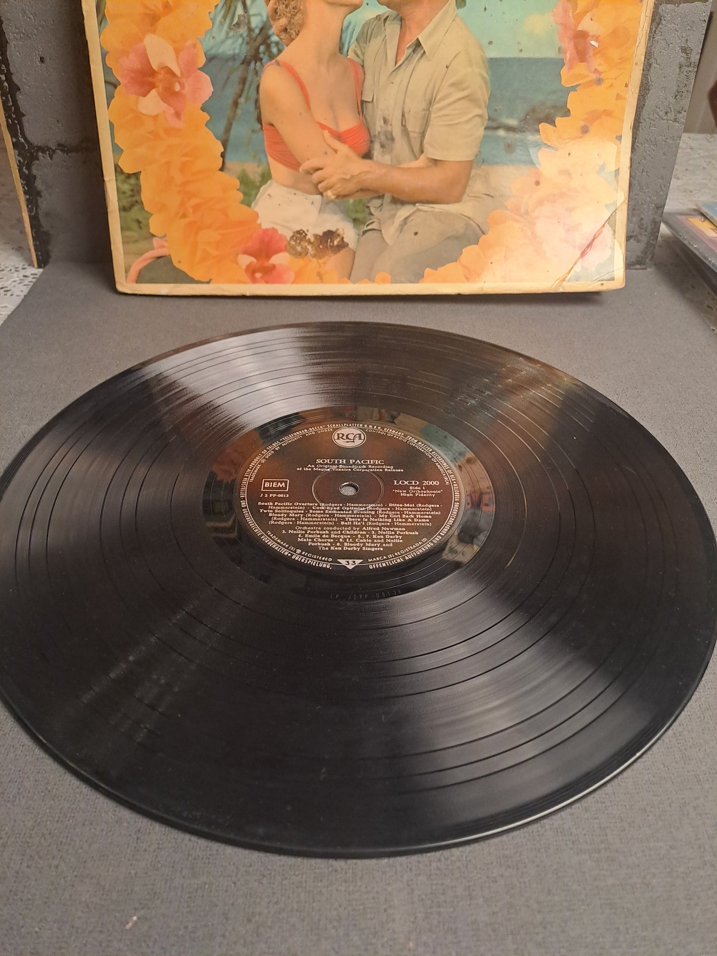 South Pacific Soundtrack Rodgers and Hammerstein 1958