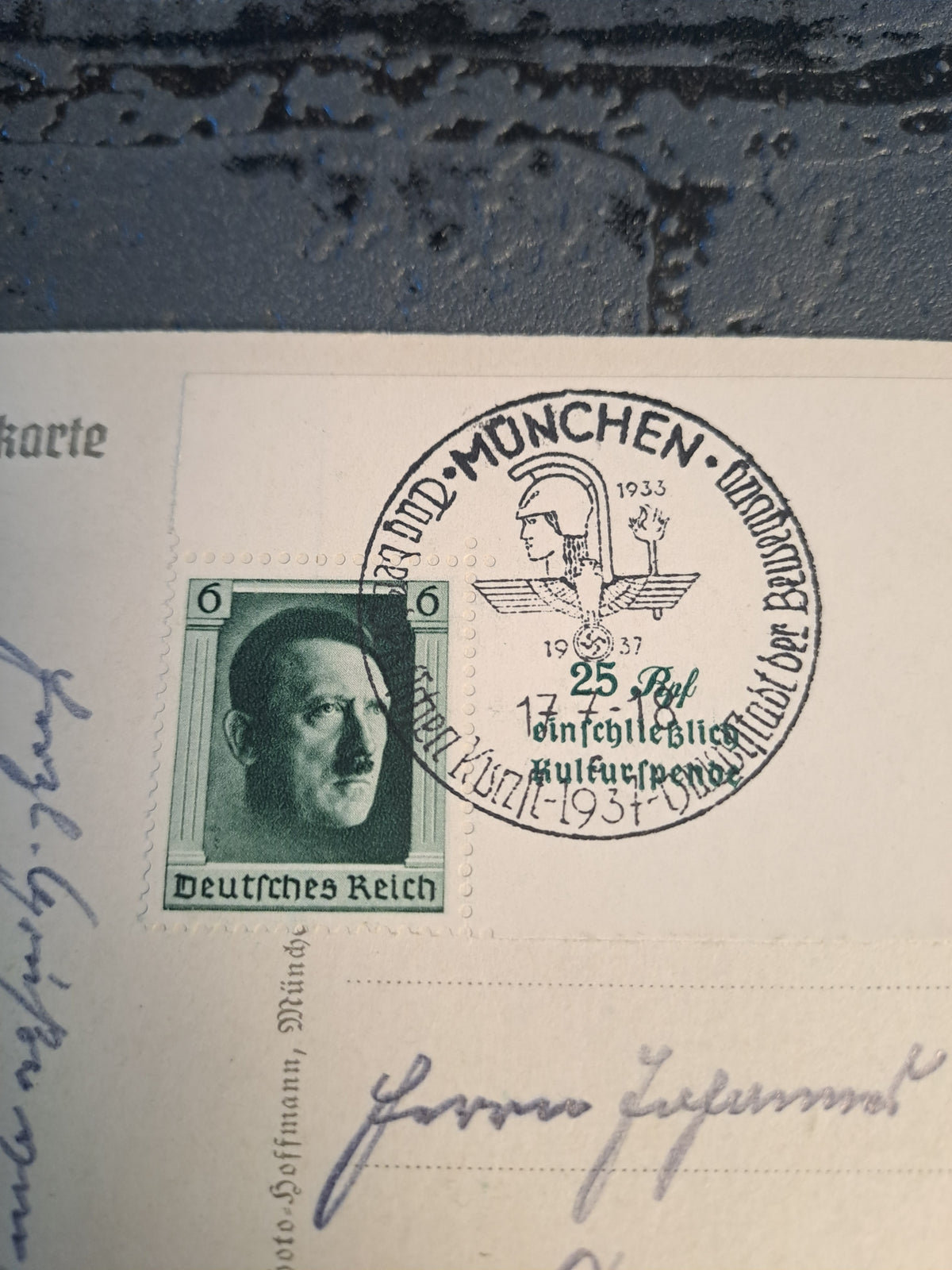 WW2 Postcard Tag Der Deutschen Kunst München