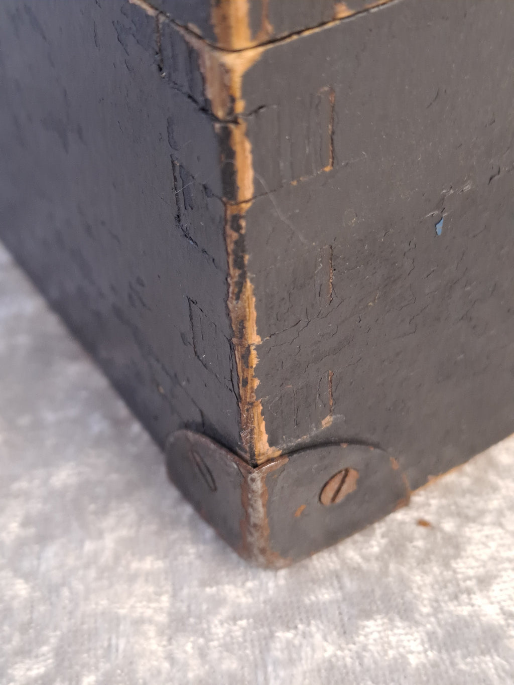 WW2 Wooden Storage Box / WW2 Boks i Træ