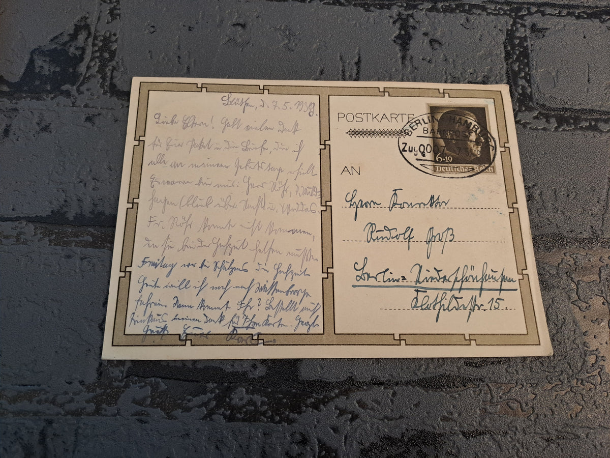 WWII Postcard The Führer's 50th Birthday