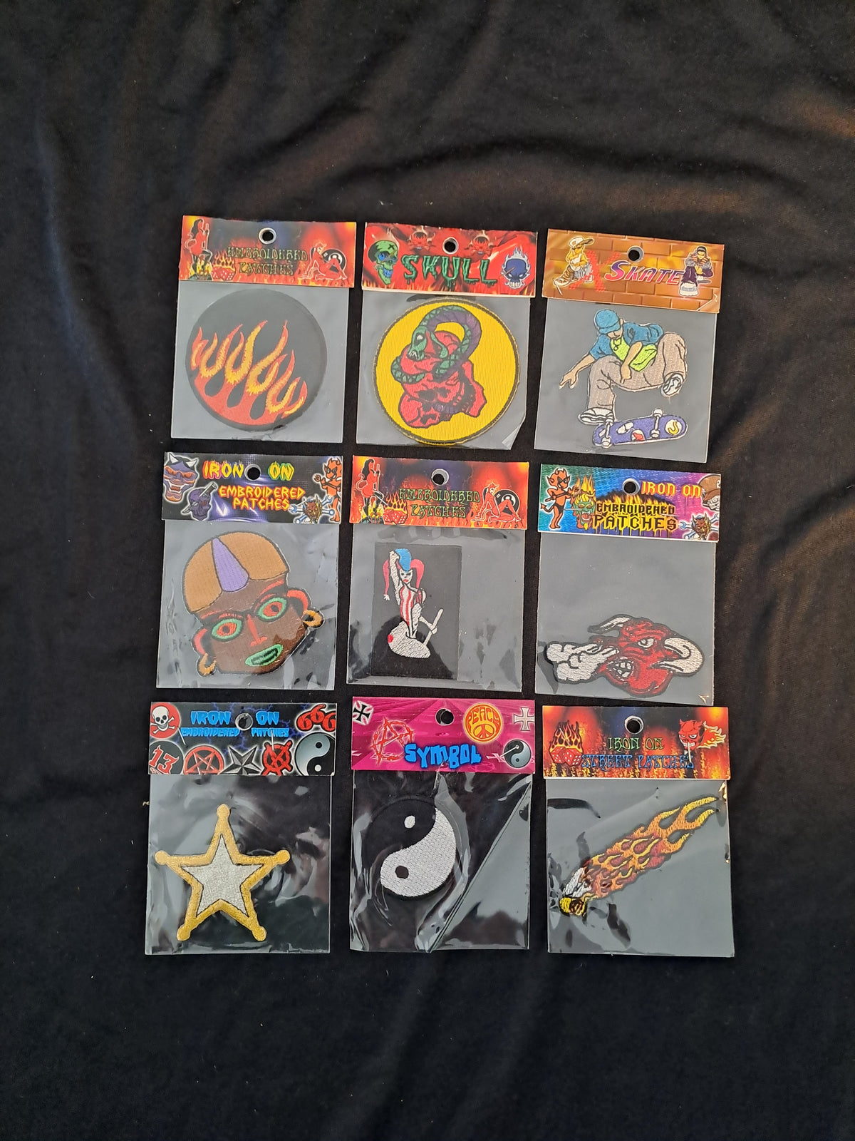 Vintage Patches x9