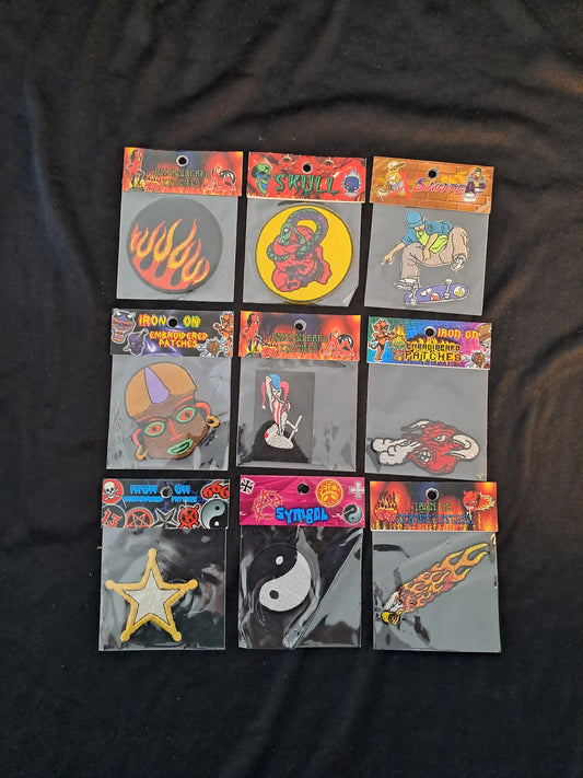 Vintage Patch x9 / Vintage Strygemærker x9