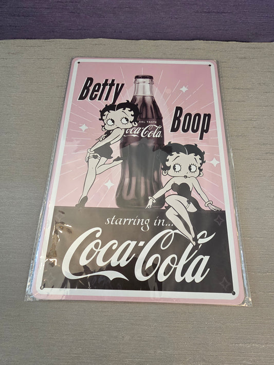 Betty Boop Metalskilt