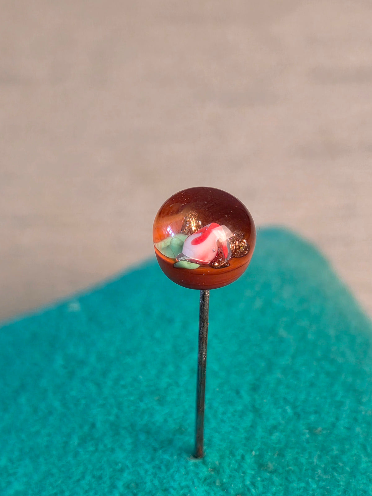 Beading Needle Mouth-blown Bead