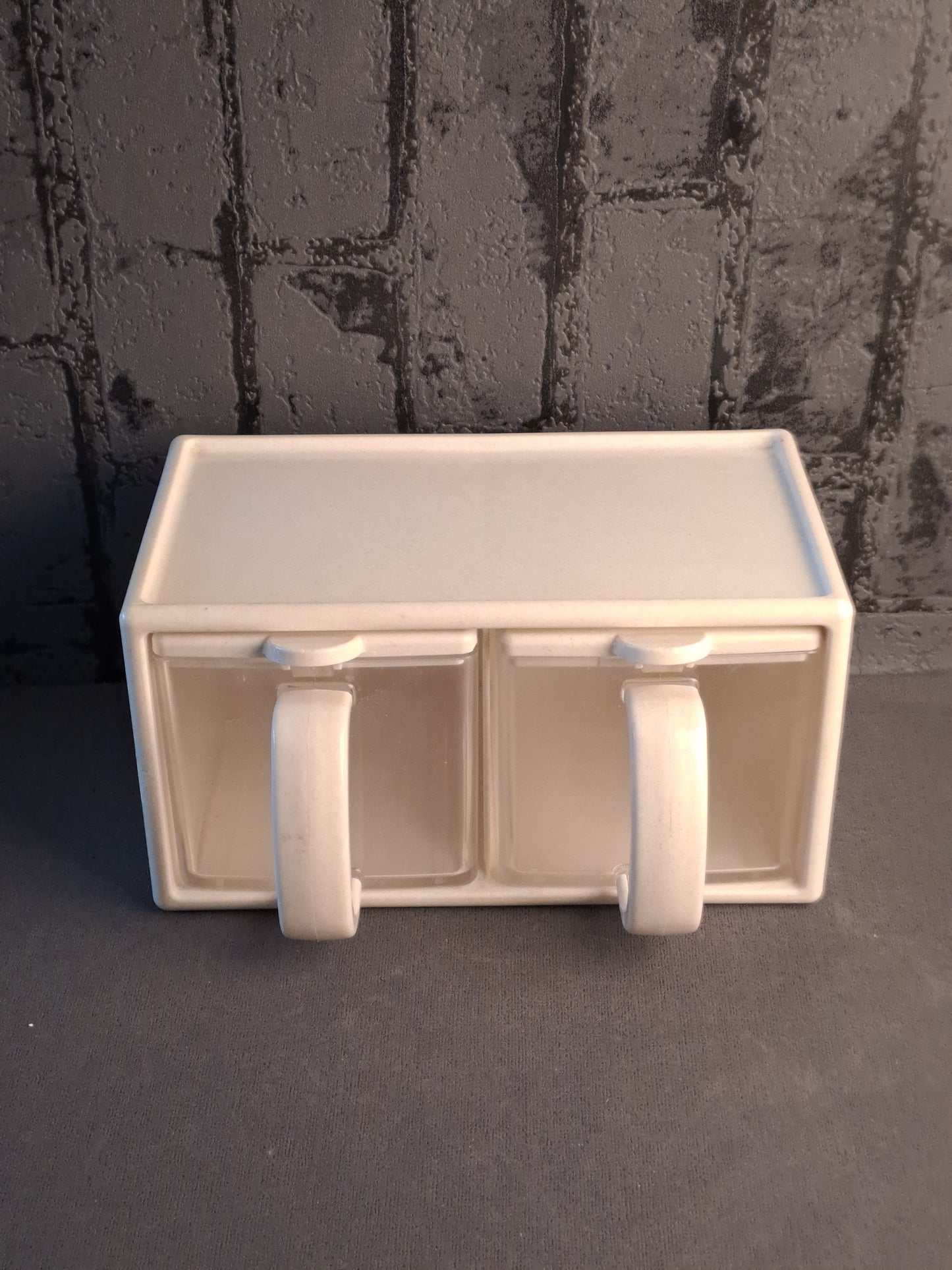 Vintage Kitchen Box / Vintage Krydderi Opbevaring