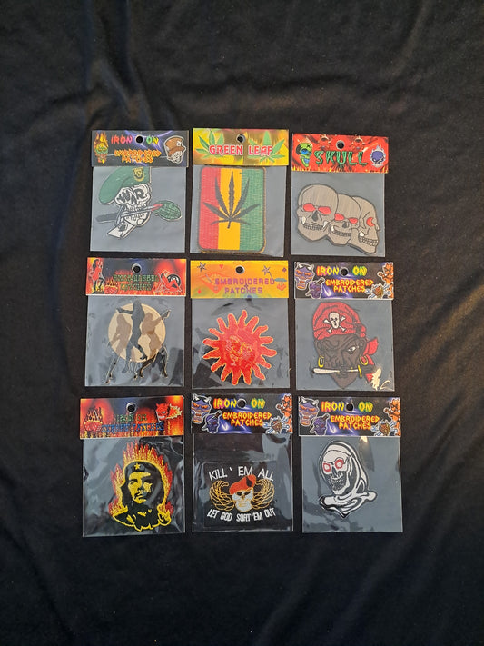 Vintage Patch x9 / Vintage Strygemærker x9