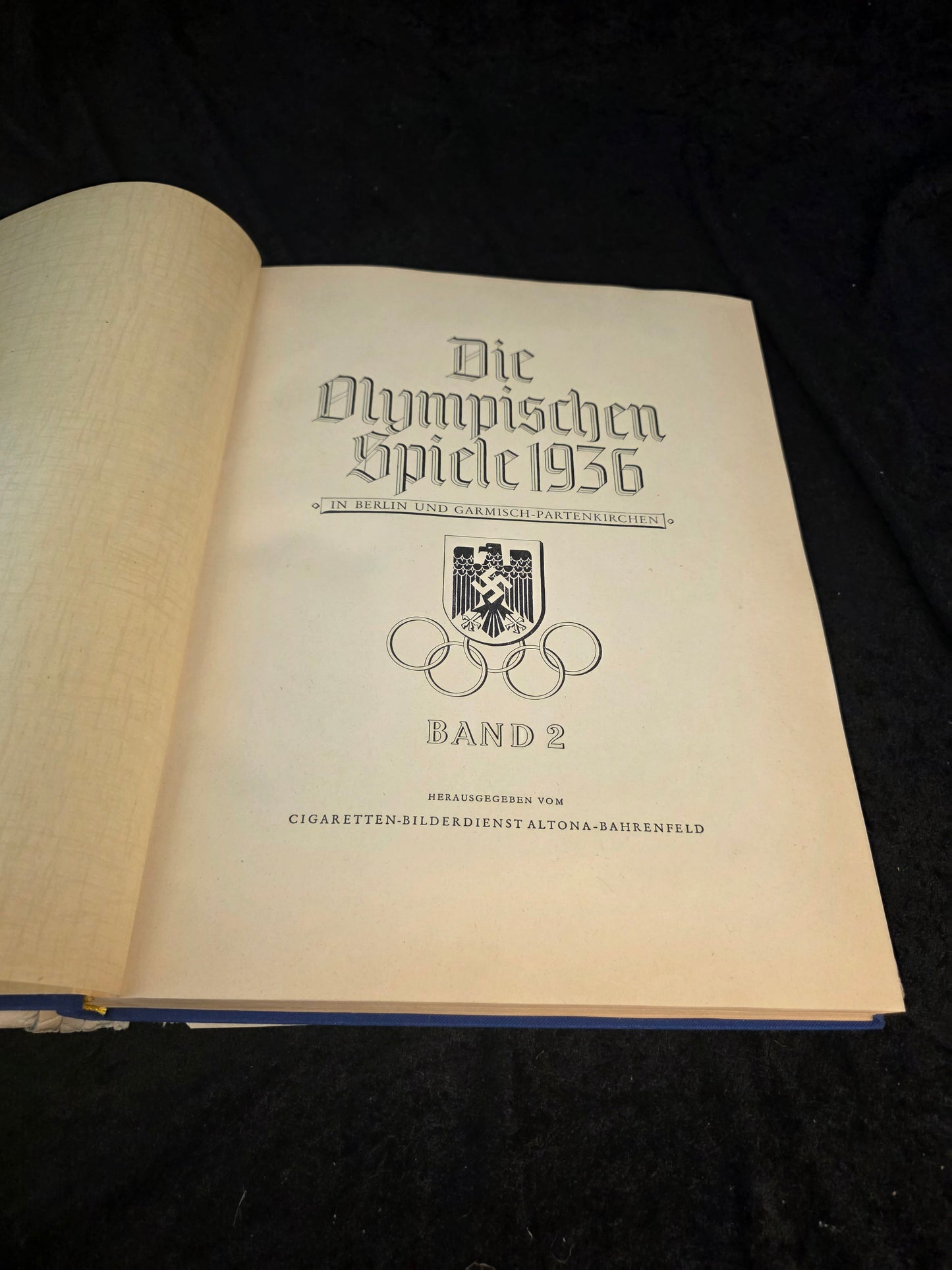 Olympia Berlin 1936 Bind 1 og Bind 2 med Kartonæsker