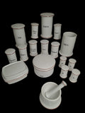 Bing & Groendahl Spice Jars / Bing & Grøndahl Krydderikrukker