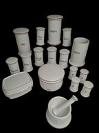 Bing & Groendahl Spice Jars / Bing & Grøndahl Krydderikrukker
