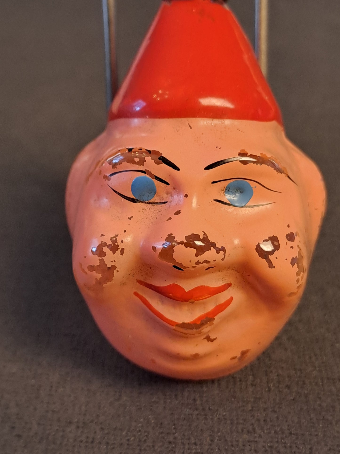 Vintage Christmas Ball Clown / Vintage Julekugle Klovn