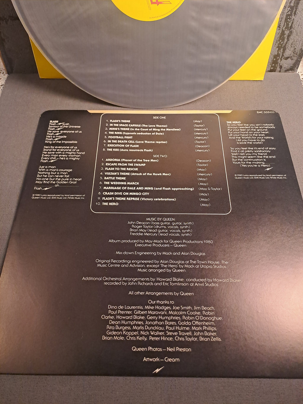 Queen Flash Gordon Soundtrack 1980