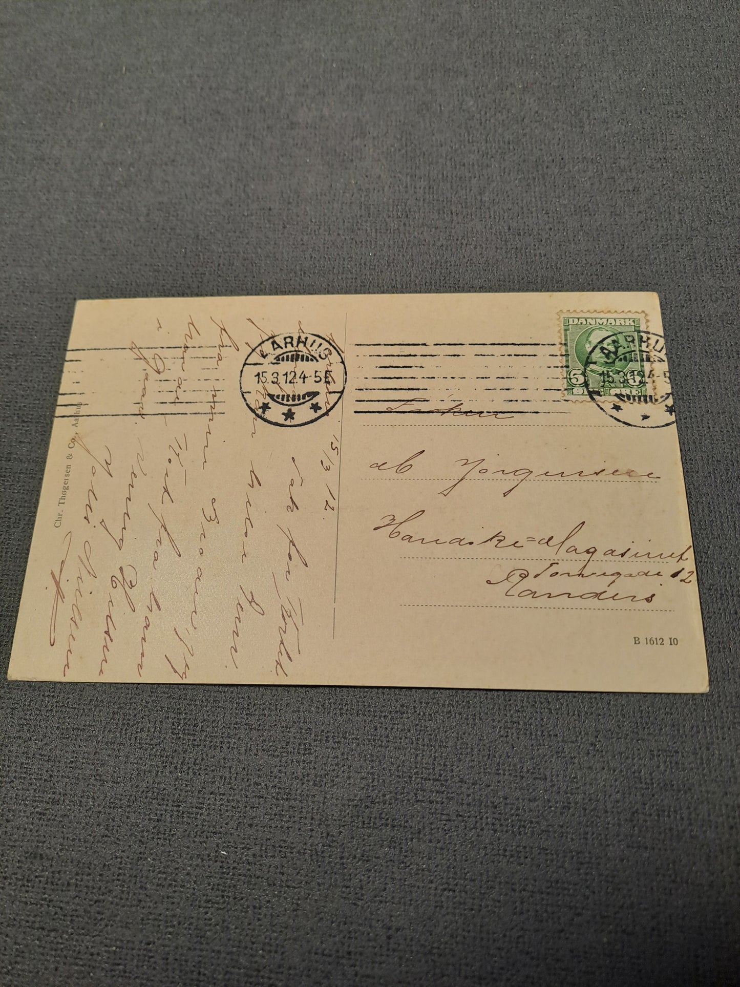 Aarhus Artelleri Kasernen 1912