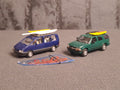 Busch Chevrolet and Renault with Surfing Equipment
