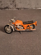 Die-cast 1980s Moto Guzzi V7 motorcycle