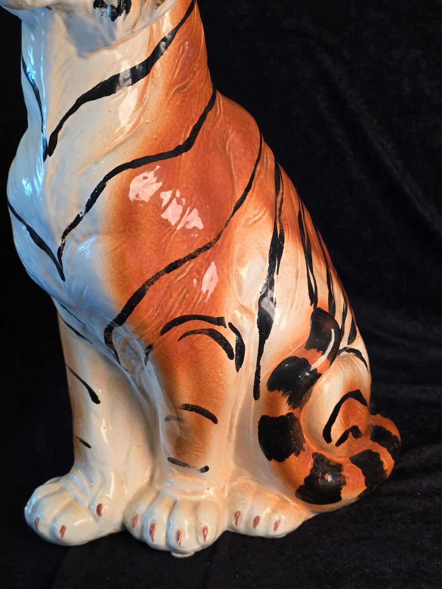 Vintage Stor Tiger Figur